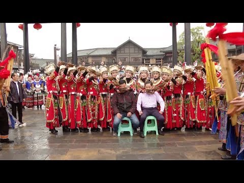 Miao ethnic group celebrates harvest with a grand feast