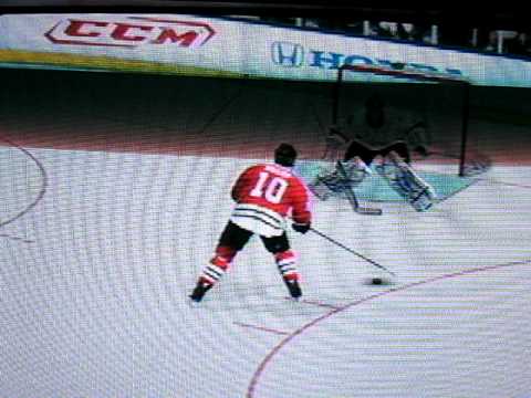 NHL 11 Jonathan Bernier Save