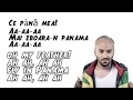 Matteo Panama Lyrics Video Romanian English