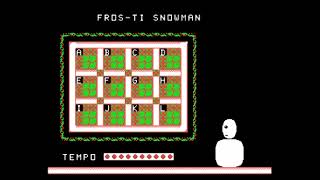 Fros-TI Snowman for the TI-99/4A