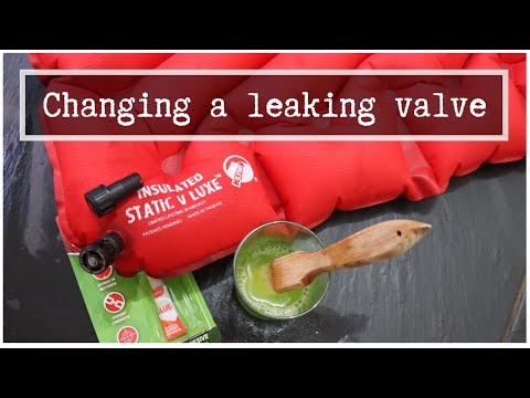 How to Change the Valve on a Klymit Pad | Klymit Insulated Static V Luxe | Leaking Klymit Mat Repair