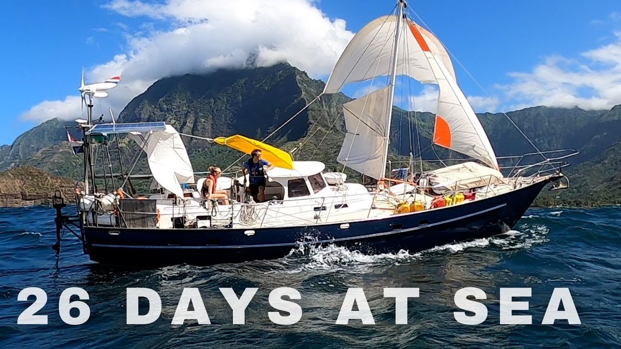 UNBELIEVABLE!! Couple sails 2200 miles after LOSING THEIR MAST!! - (Episode 247)