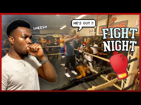 I Went To A Fight Night & THIS Happened (Crazy Knockout!)
