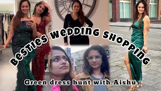 "Green Dress: Our Winning Choice?" Besties Wedding Shopping Fun with Aishu" |TiAmo Tanimalayali |