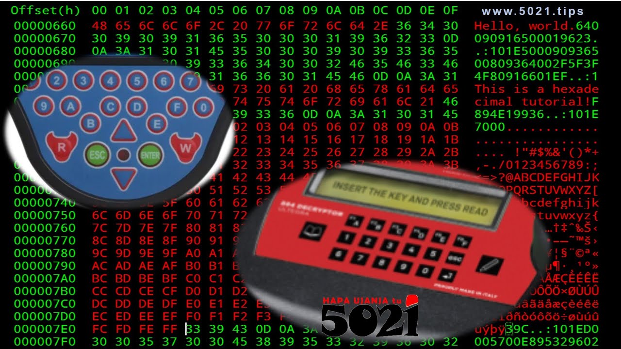 Programming Tips (byte wagering data/addresses as to ...ABCDEF)