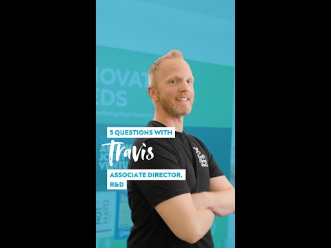 5 Questions with Travis - Associate Director, Research & Development