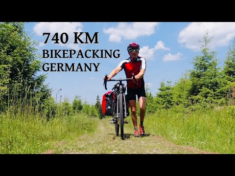 Bikepacking quer durch Deutschland! West nach Ost über Brocken + Fichtelberg! #gravelbike #radreise