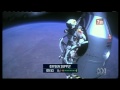 Austrian daredevil breaks sound barrier jumping from space