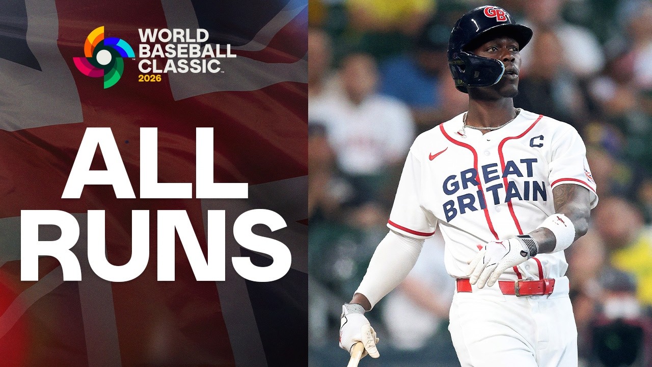 ALL RUNS: Team Great Britain closes out its World Baseball Classic run with a STRONG showing 😤