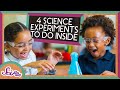4 Amazing Science Experiments For A Day Inside Compilation SciShow Kids