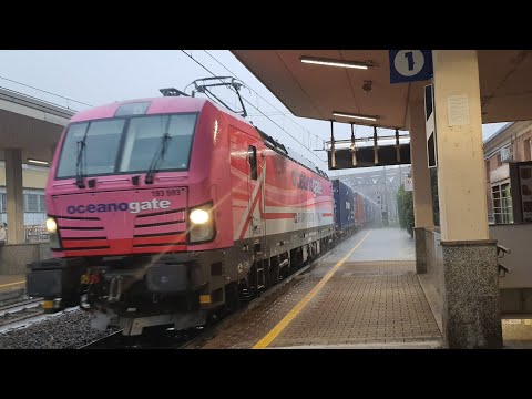 TCS 51075 Melzo Scalo - Genova Voltri FM, E.193.593 OceanoGate a Genova Rivarolo