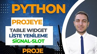 Ders #12 listeyi yenileme signal slot
