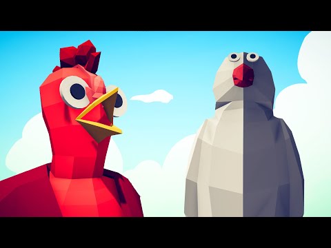 CHICKEN MAN vs EVERY UNIT - Totally Accurate Battle Simulator (TABS Compilation)