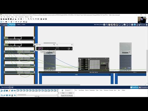 CCNA v7.02 ENSA Packet Tracer Skills Assessment PTSA