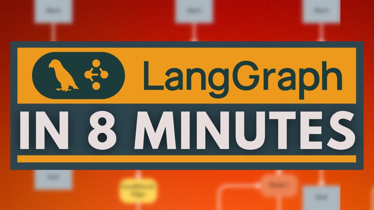 Agentic Framework LangGraph explained in 8 minutes | Beginners Guide