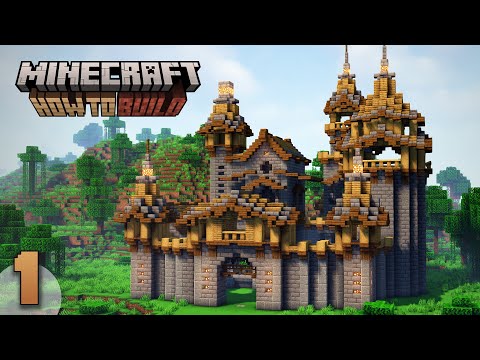 Insane Build: Epic Medieval Castle - Minecraft (Part 1)