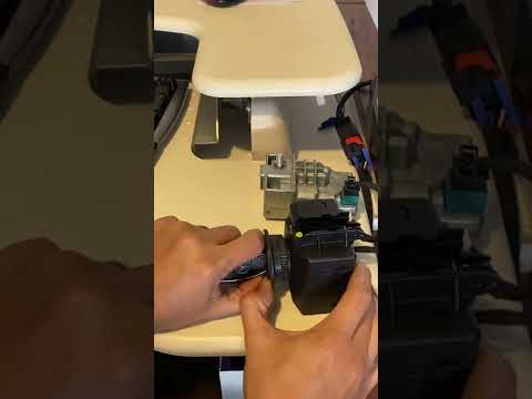 Repaired Mercedes steering lock. W204 ESL Repair