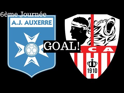AJ Auxerre - AC Ajaccio [3-0] (Goal 69') by Dejan Sorgic