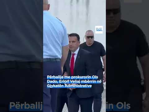 Përballja me prokurorin Ols Dado, Erion Veliaj mbërrin në Gjykatën Administrative
