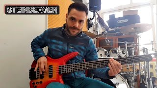 Video thumbnail for Steinberger XQ5 1996 USA [Bartolini pickups - Sadowsky 2-band preamp] Sound test by Tiziano Militello
