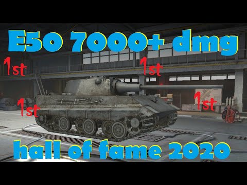 E50 7k+ dmg  hall of fame 1st place season 2020