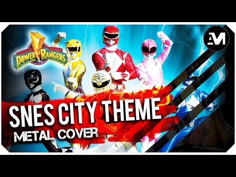 Power Rangers - City Metal Cover (SNES)