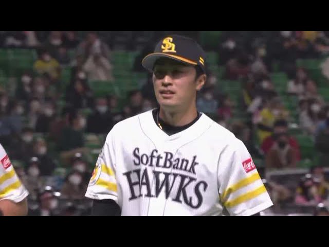 【5回表】ベテランが粘りの投球!! ホークス・和田が5回1失点の好投!! 2021/3/7 H-T