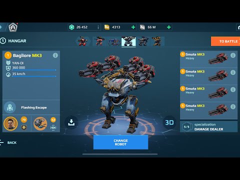 Bagliore Smuta MK3 | Still performing | War Robots Gameplay