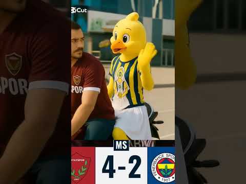 Hatayspor Fener'e Acımadı 4 Gol atı 8 De Olabilirdi #hatayspor #fenerbahçe #fenerağlama #yapayzeka