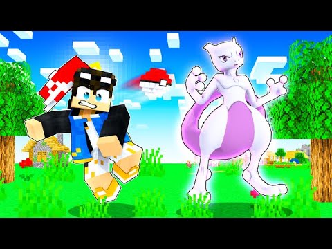 CAPTUREI O MEU PRIMEIRO LENDÁRIO NO MINECRAFT!!