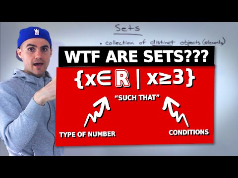 QMS 110 - Sets Overview (Set Builder Notation) - Ryerson University