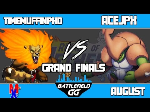 RoG - TimeMuffinPHD (Zetterburn) vs AceJPx (Kragg) - Grand Finals
