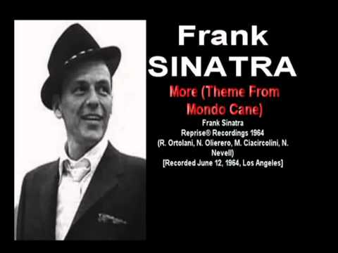 Frank Sinatra - More (Theme From Mondo Cane) (with lyrics)