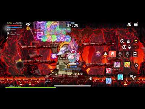 [Maplestory M] Mercedes Solo Chaos Zakum in 4 min