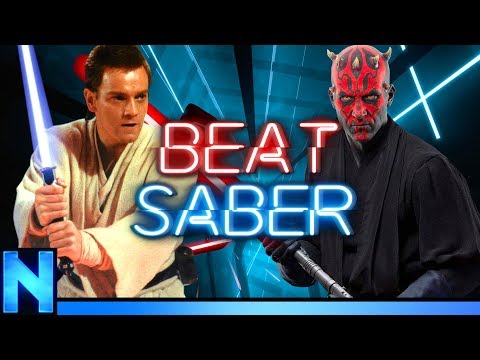 Obi Wan & Darth Maul Face Off In BEAT SABER VR