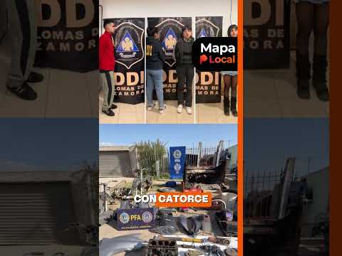 desguace y venta ilegal de autopartes.
