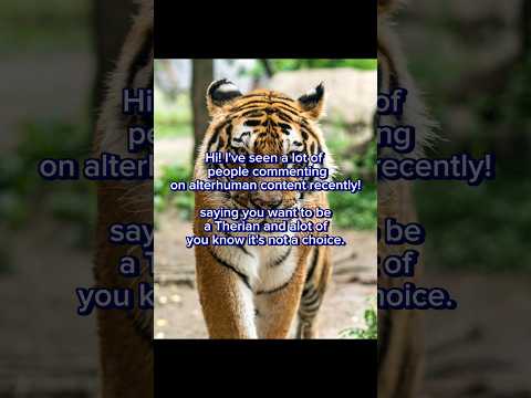 Otherlink explained! being therian isn't a choice! #therianthropy #alterhuman #otherkin #informative