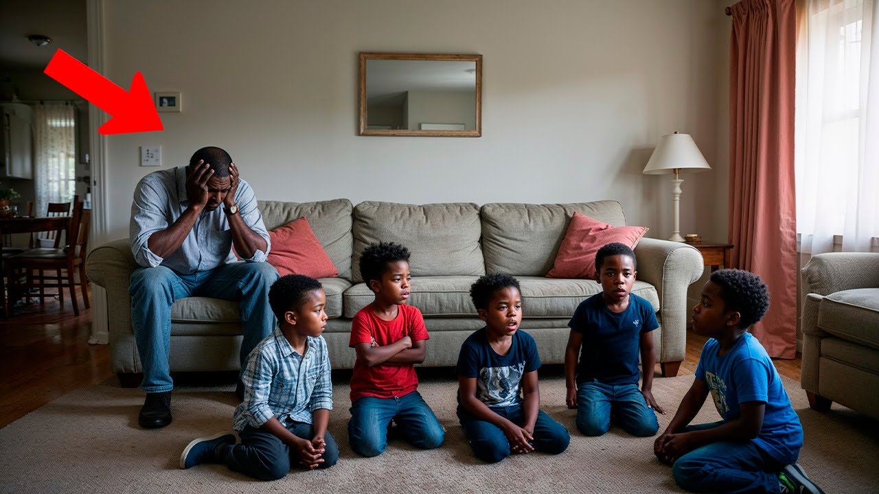 Wife Left Her Black Husband and Five Kids  10 Years Later, She Couldn’t Believe What He Did!