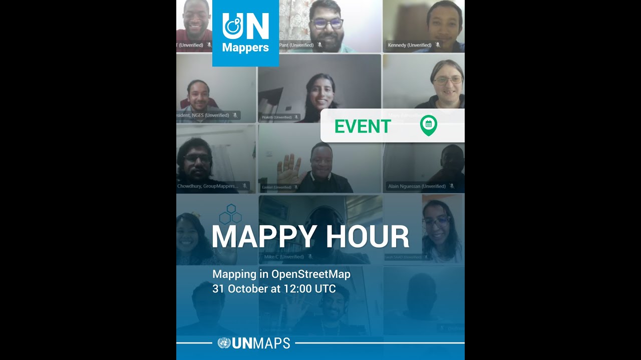 UN Mappers Mappy Hour (October 2025)