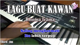 Download lagu LAGU BUAT KAWAN - Rhoma Irama - Karaoke Dangdut (Cover) Korg Pa3X Lirik & Chord mp3