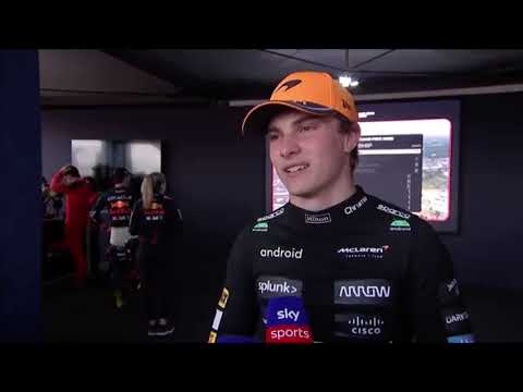 OSCAR PIASTRI Post Race interview British Grand Prix #f1 #oscarpiastri
