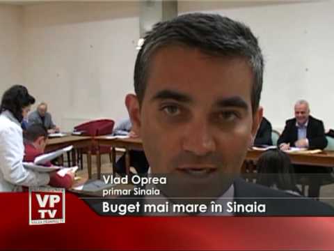 Buget mai mare în Sinaia