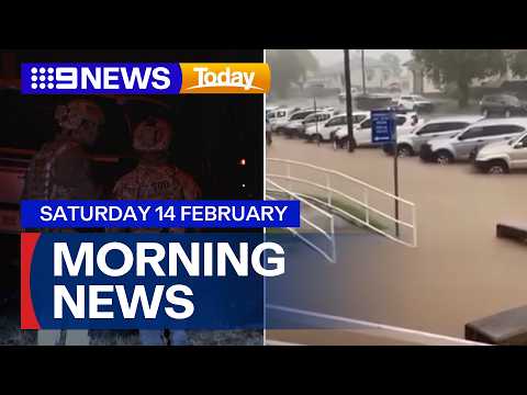 Major police operation in Melbourne; Soggy conditions in Queensland | 9 News Australia