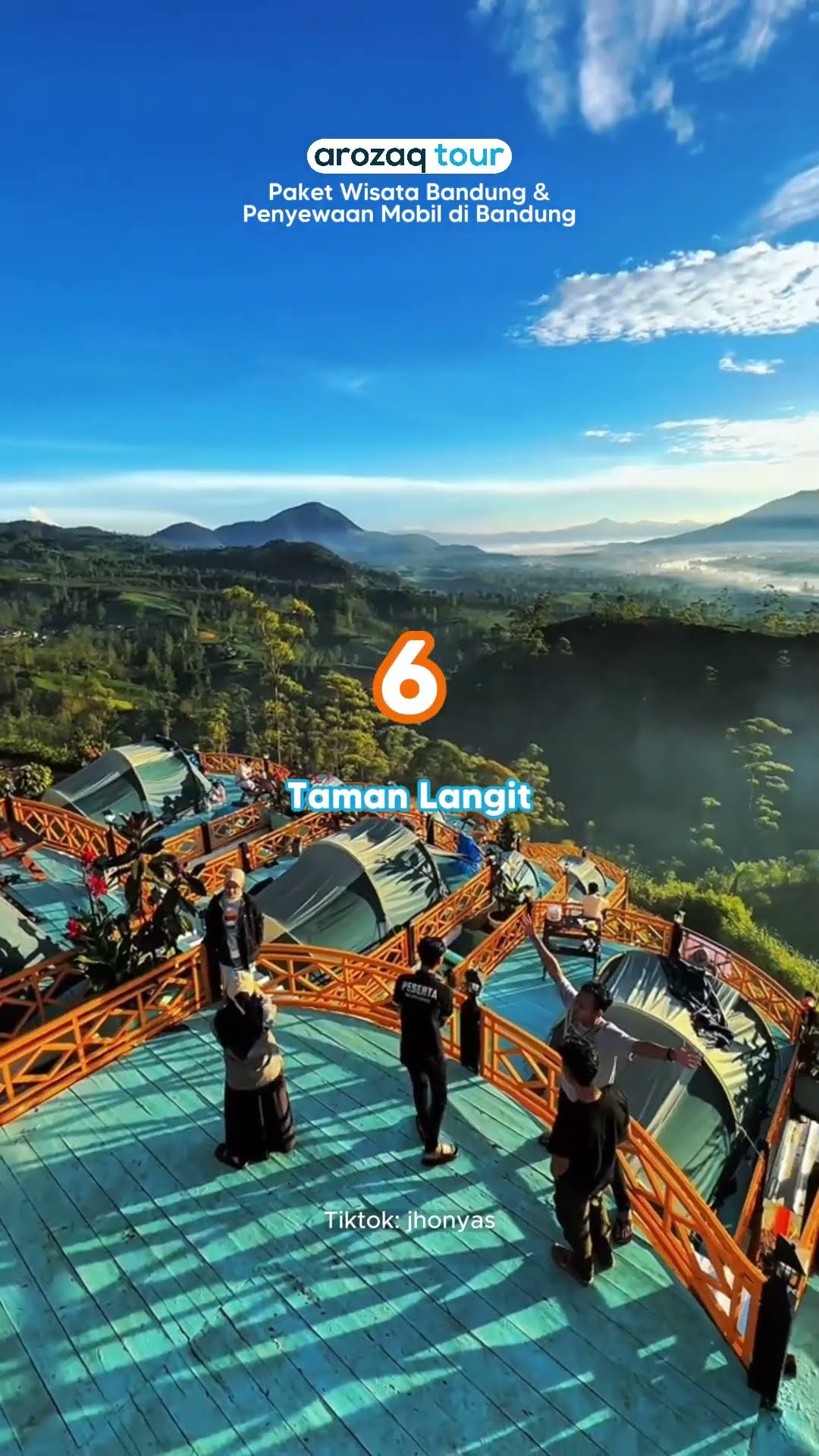 Jelajahi keindahan Bandung bersama Arozaq Tour! 🌄 Temukan paket wisata seru dan penyewaan mobil yang bikin perjalananmu...