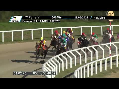 18/05/2021 – Hipodromo Las Piedras – Carr 7 – FAST NIGHT (2020)