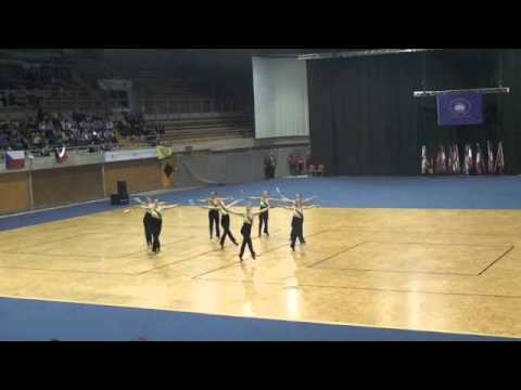 Canadian Senior Twirl Team 2012 Switzerland World Championships- Bronz