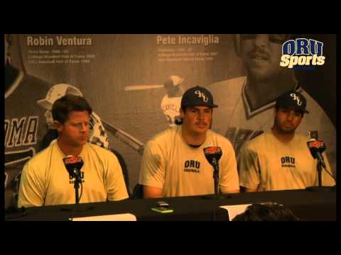 ORU Baseball Press Conference - NCAA Stillwater Regional