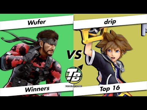 Top Blastzone 6 Winners Top 16 - BIG | Wufer (Snake) Vs. drip (Sora) - SSBU