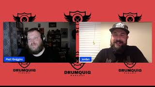 DrumQuig Podcast Episode 10 featuring friend of the show and fellow drummer, Jordan Jensen!