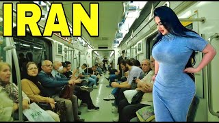 Exploring Metro in IRAN's Capital  🇮🇷 what Does the Iranian society look like in the Subway?ایران